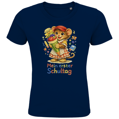 Kids Premium Bio T-Shirt Emmi - Mein erster Schultag