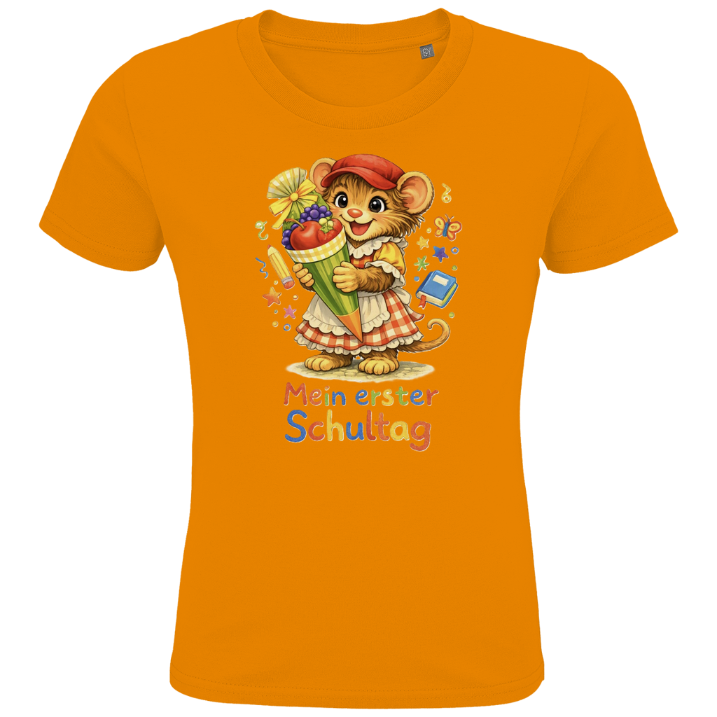 Kids Premium Bio T-Shirt Emmi - Mein erster Schultag