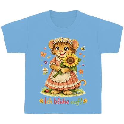 Kinder Basic T-Shirt Idi - Ich blühe auf