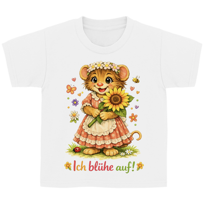 Kinder Basic T-Shirt Idi - Ich blühe auf