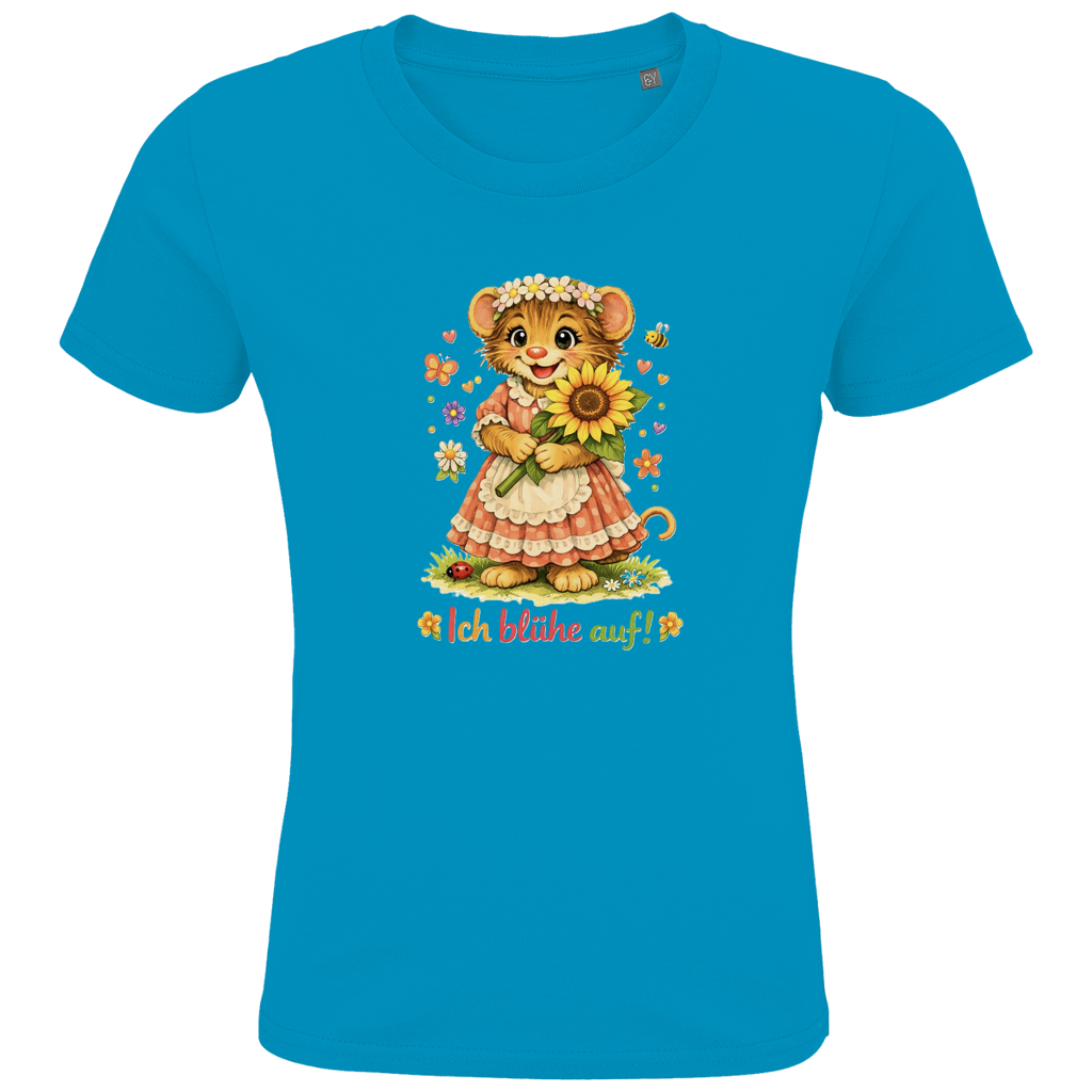 Kids Premium Bio T-Shirt Idi - Ich blühe auf