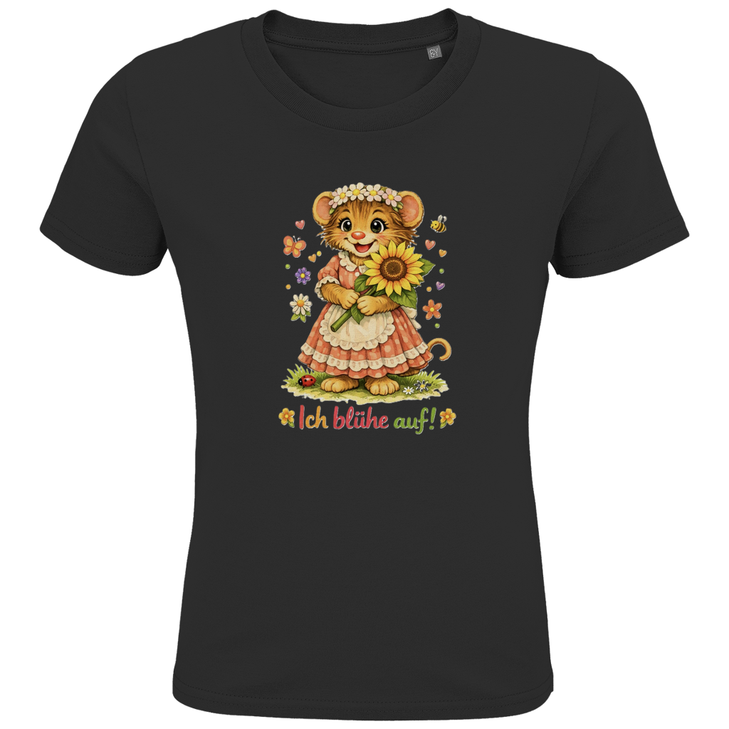 Kids Premium Bio T-Shirt Idi - Ich blühe auf