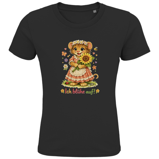 Kids Premium Bio T-Shirt Idi - Ich blühe auf