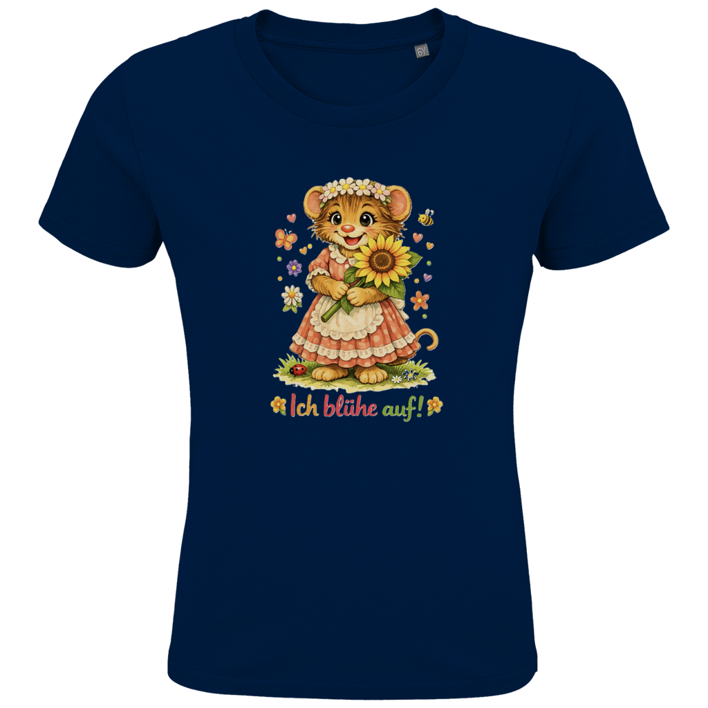 Kids Premium Bio T-Shirt Idi - Ich blühe auf