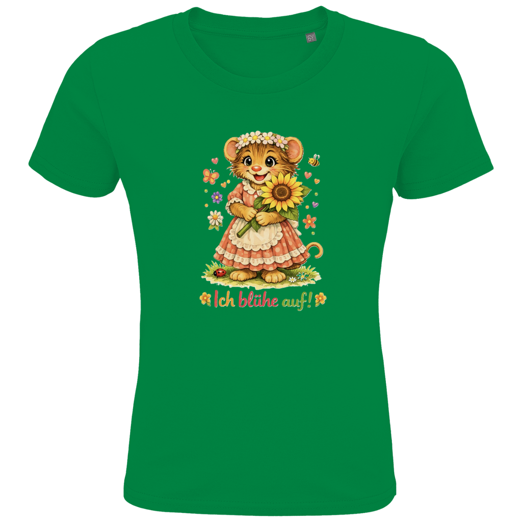 Kids Premium Bio T-Shirt Idi - Ich blühe auf