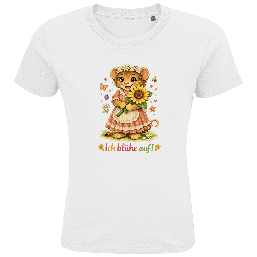 Kids Premium Bio T-Shirt Idi - Ich blühe auf