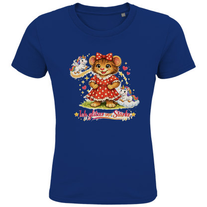 Kids Premium Bio T-Shirt Lotti - Ich glitzer vor Stärke