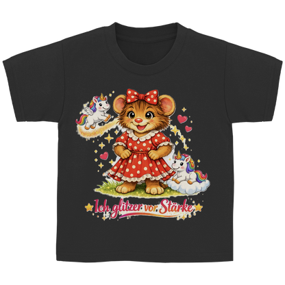 Kinder Basic T-Shirt Lotti - Ich glitzer vor Stärke