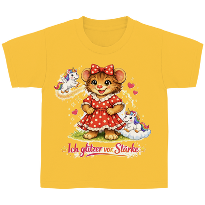 Kinder Basic T-Shirt Lotti - Ich glitzer vor Stärke
