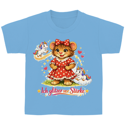 Kinder Basic T-Shirt Lotti - Ich glitzer vor Stärke