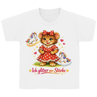 Kinder Basic T-Shirt Lotti - Ich glitzer vor Stärke