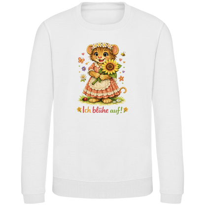 Kinder Sweatshirt Idi - Ich blühe auf