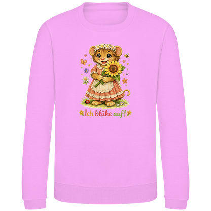 Kinder Sweatshirt Idi - Ich blühe auf