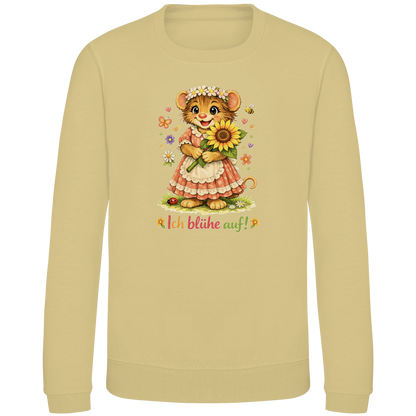 Kinder Sweatshirt Idi - Ich blühe auf