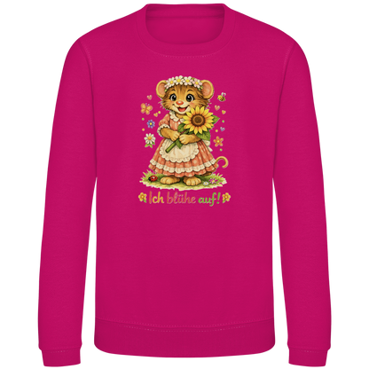 Kinder Sweatshirt Idi - Ich blühe auf