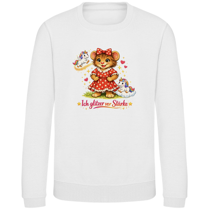 Kinder Sweatshirt Lotti - Ich glitzer vor Stärke