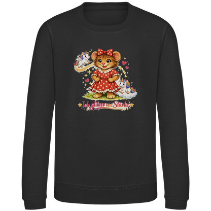 Kinder Sweatshirt Lotti - Ich glitzer vor Stärke