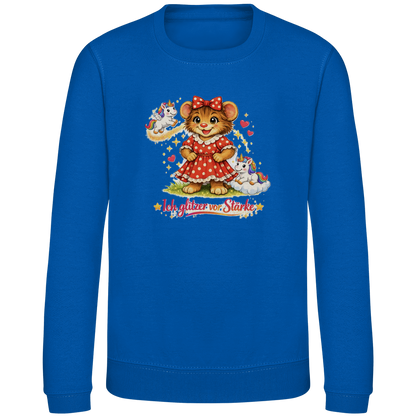 Kinder Sweatshirt Lotti - Ich glitzer vor Stärke