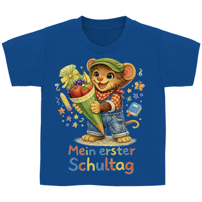 Kinder Basic T-Shirt Willi - Mein erster Schultag