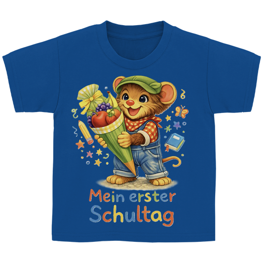 Kinder Basic T-Shirt Willi - Mein erster Schultag