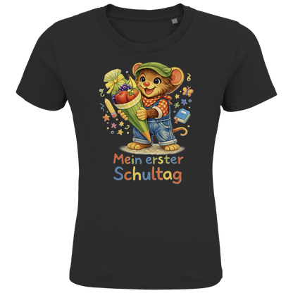 Kids Premium Bio T-Shirt Willi - Mein erster Schultag
