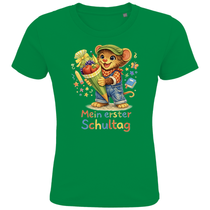 Kids Premium Bio T-Shirt Willi - Mein erster Schultag