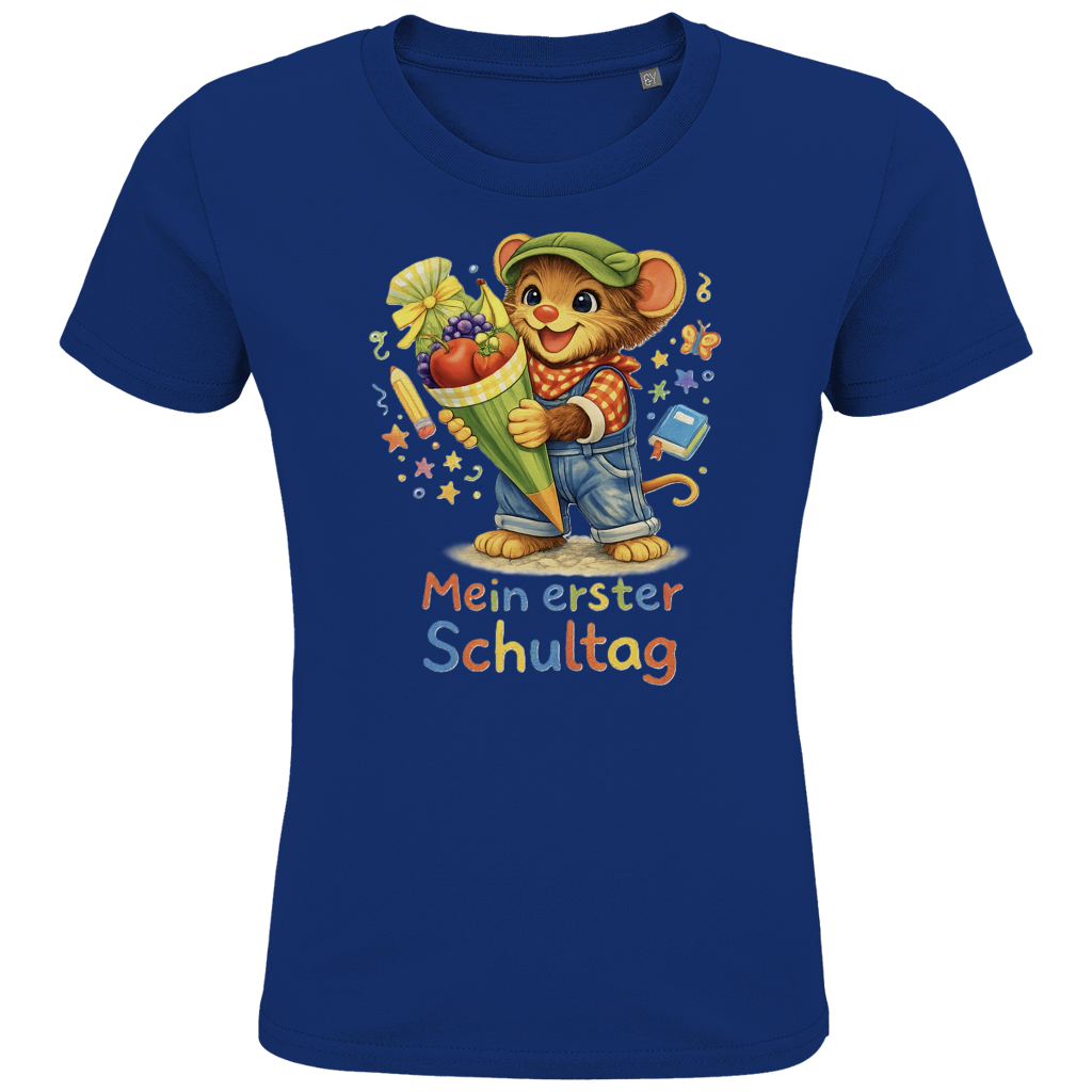 Kids Premium Bio T-Shirt Willi - Mein erster Schultag