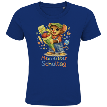 Kids Premium Bio T-Shirt Willi - Mein erster Schultag