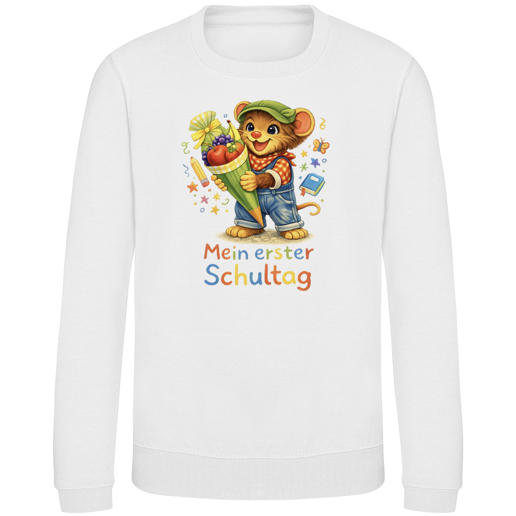 Kinder Sweatshirt Willi - Mein erster Schultag