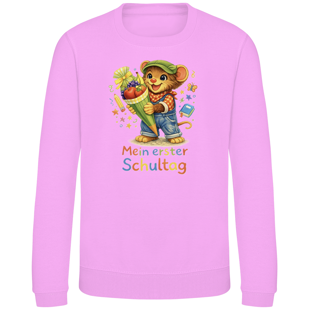 Kinder Sweatshirt Willi - Mein erster Schultag