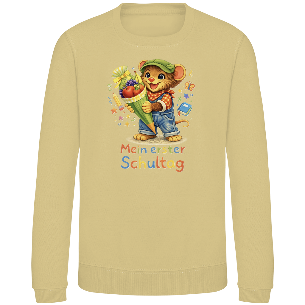 Kinder Sweatshirt Willi - Mein erster Schultag