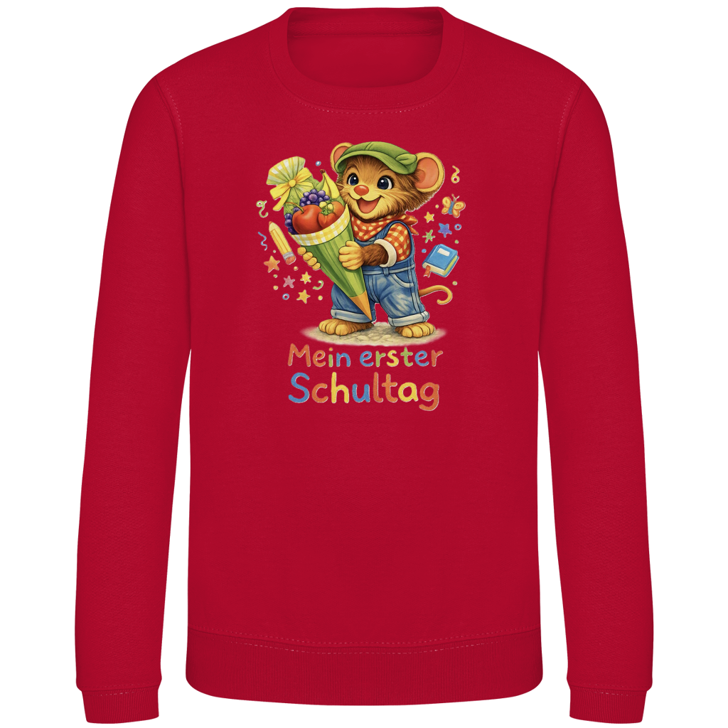 Kinder Sweatshirt Willi - Mein erster Schultag