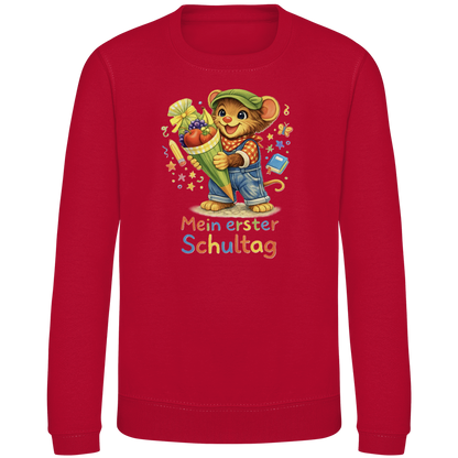 Kinder Sweatshirt Willi - Mein erster Schultag
