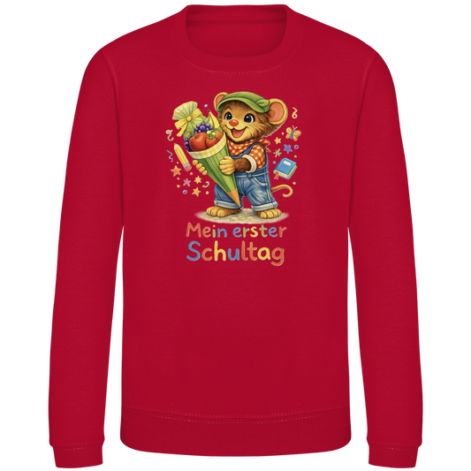Kinder Sweatshirt Willi - Mein erster Schultag