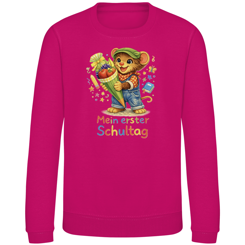 Kinder Sweatshirt Willi - Mein erster Schultag