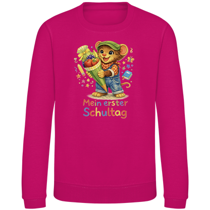 Kinder Sweatshirt Willi - Mein erster Schultag
