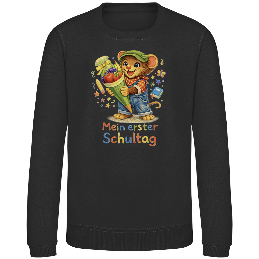 Kinder Sweatshirt Willi - Mein erster Schultag