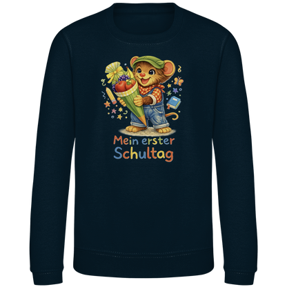 Kinder Sweatshirt Willi - Mein erster Schultag