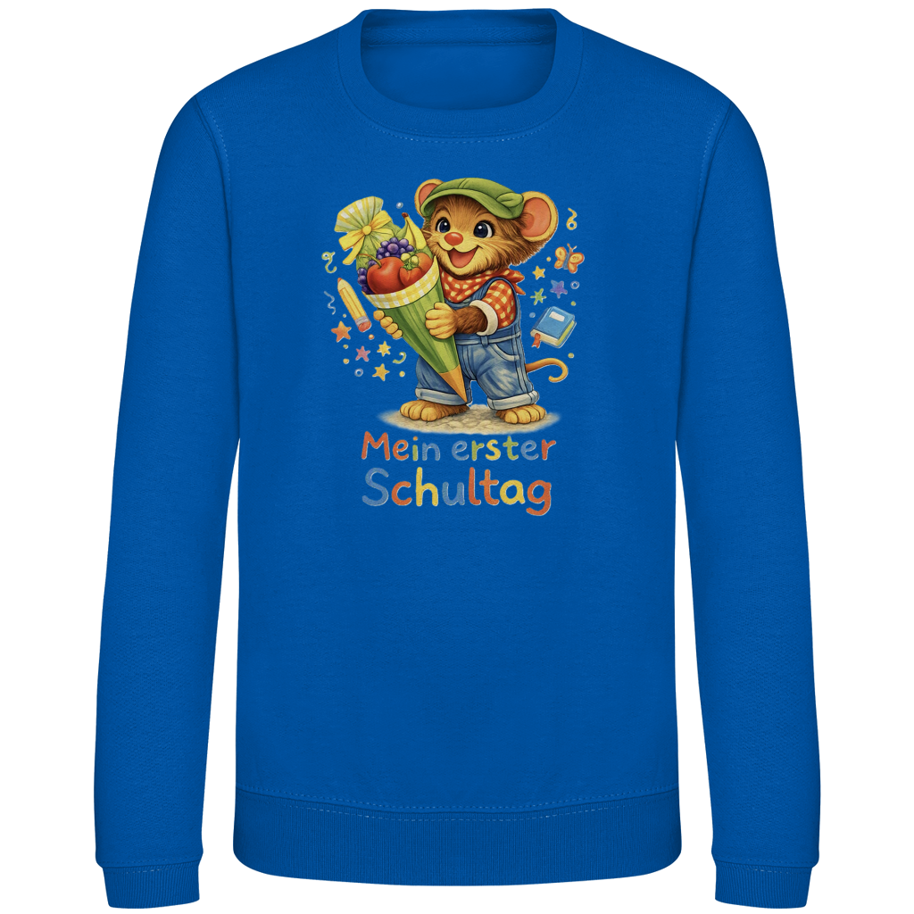 Kinder Sweatshirt Willi - Mein erster Schultag