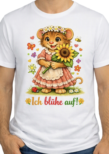Kids Premium Bio T-Shirt Idi - Ich blühe auf