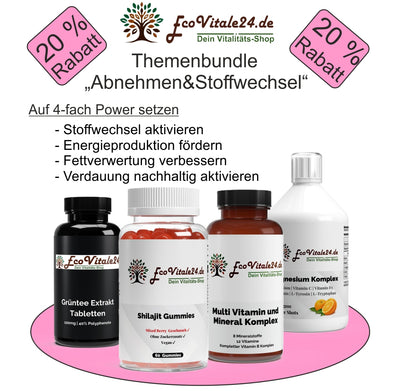 🔥 THEMENBUNDLE „Abnehmen & Stoffwechsel – 4‑fach Power“